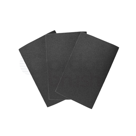 GORDON BRUSH 15" x 24" Black Abrasive Dressing Sheets TD1524-36